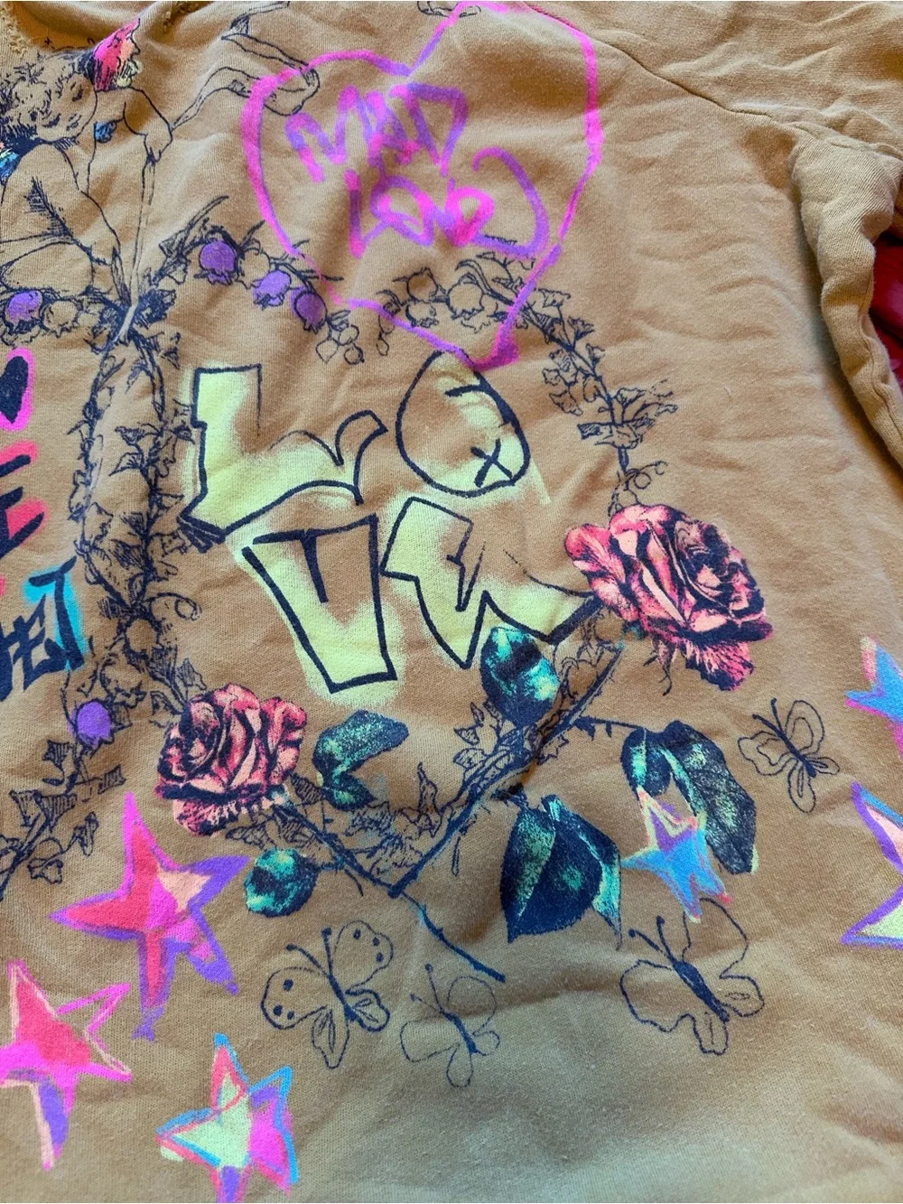 NWT Magnolia Pearl Neon Bluebonnet Richi Sweatshirt - Picture 5 of 11